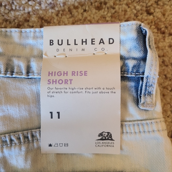 PacSun Bullhead shorts, high rise distressed NWT - Picture 13 of 14